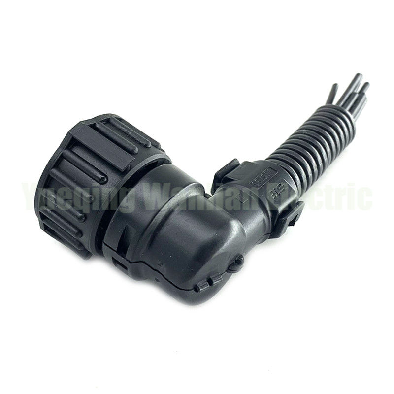 7 Pin 967650-1 968421-1 1-1813344-1 Sensor de velocidad del odómetro redondo Conector de cable sellado negro