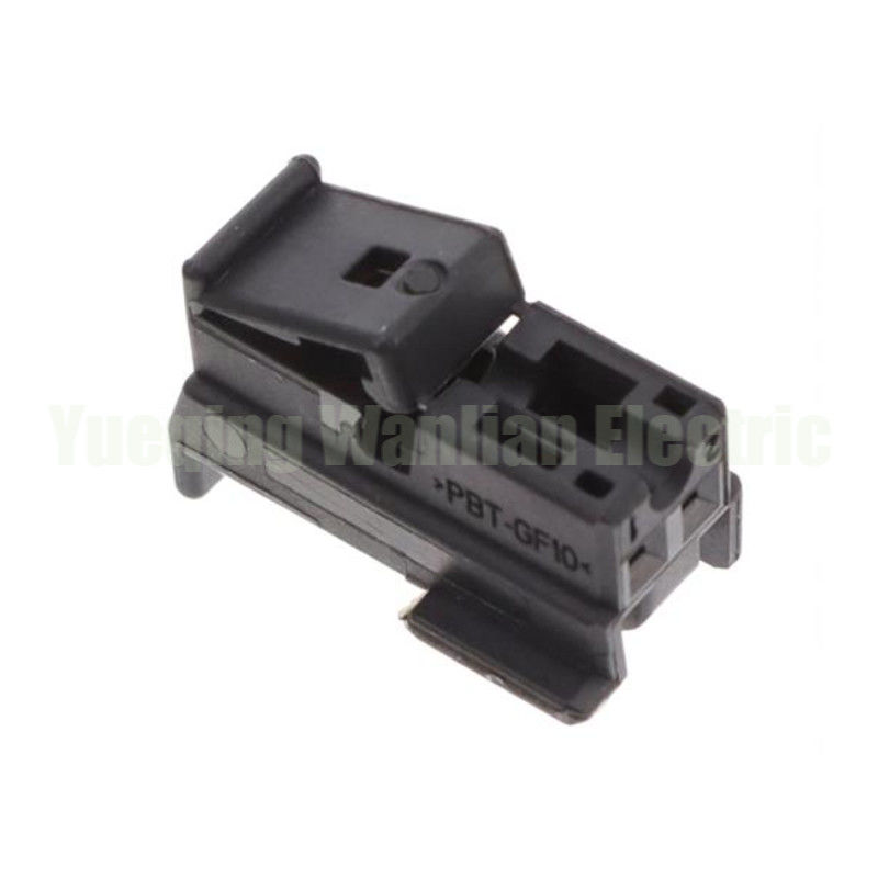 2 Pin 1-929080-5 conector de cableado con terminal de conexión de la carcasa de conector serie Negro