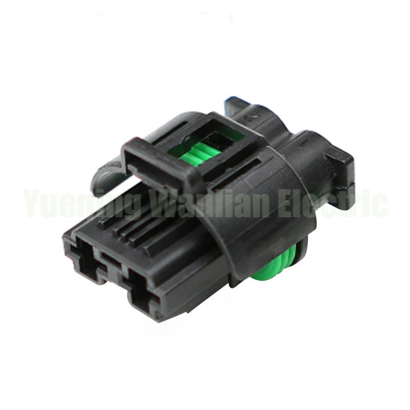 2 Pin 1544317-1 Auto impermeable de gran potencia corriente de plástico conector de la carcasa del motor del ventilador del automóvil