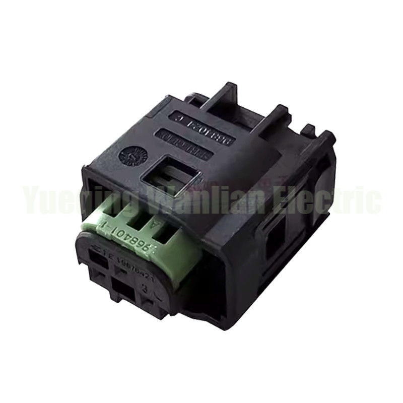 3 pin 1-967642-1 968402-1 tyco cable automotriz de cable a cable negro conectores femeninos impermeables serie 0.6