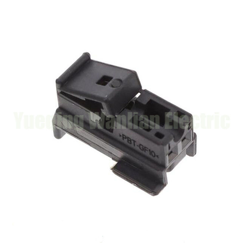 2 Pin 1-929080-5 conector de cableado con terminal de conexión de la carcasa de conector serie Negro
