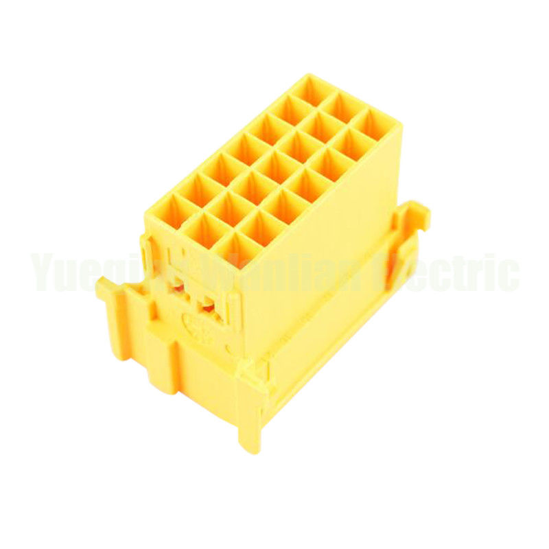 21 Pin 1-967630-5 conector de amplificador de potencia de automóviles FAW ABS de servicio pesado EBS enchufe de arnés de trasero masculino y femenino