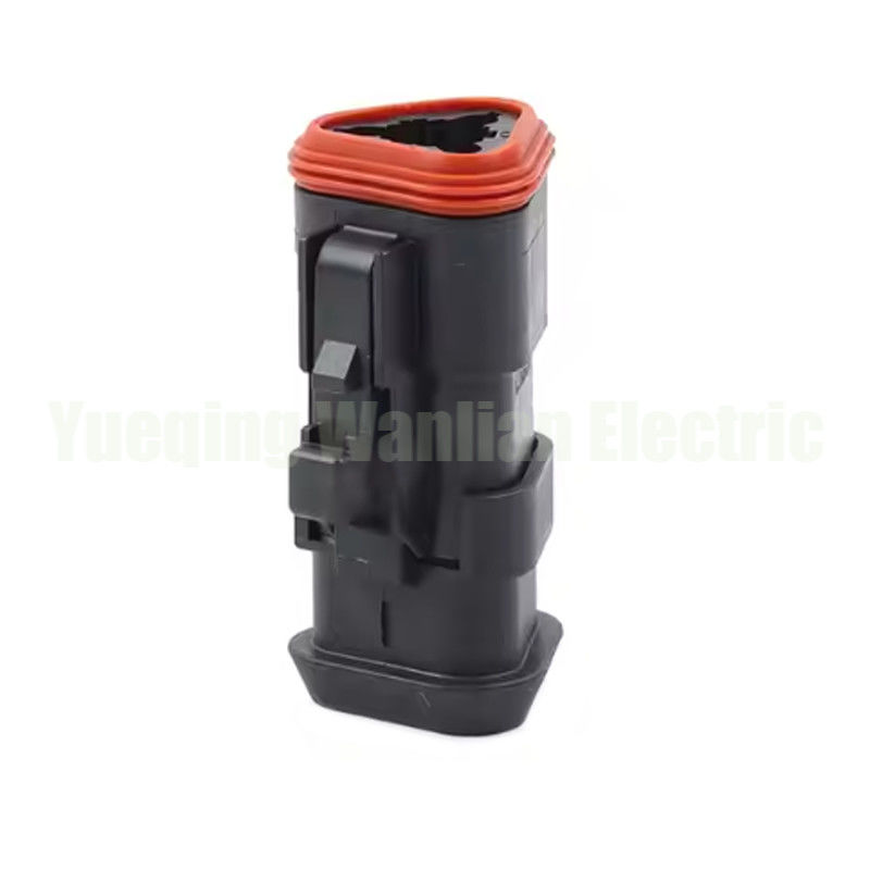 DT06-3S-EP11 Deutsch DT Negro Conector de 3 pines hombre y mujer con tapa de extremo largo