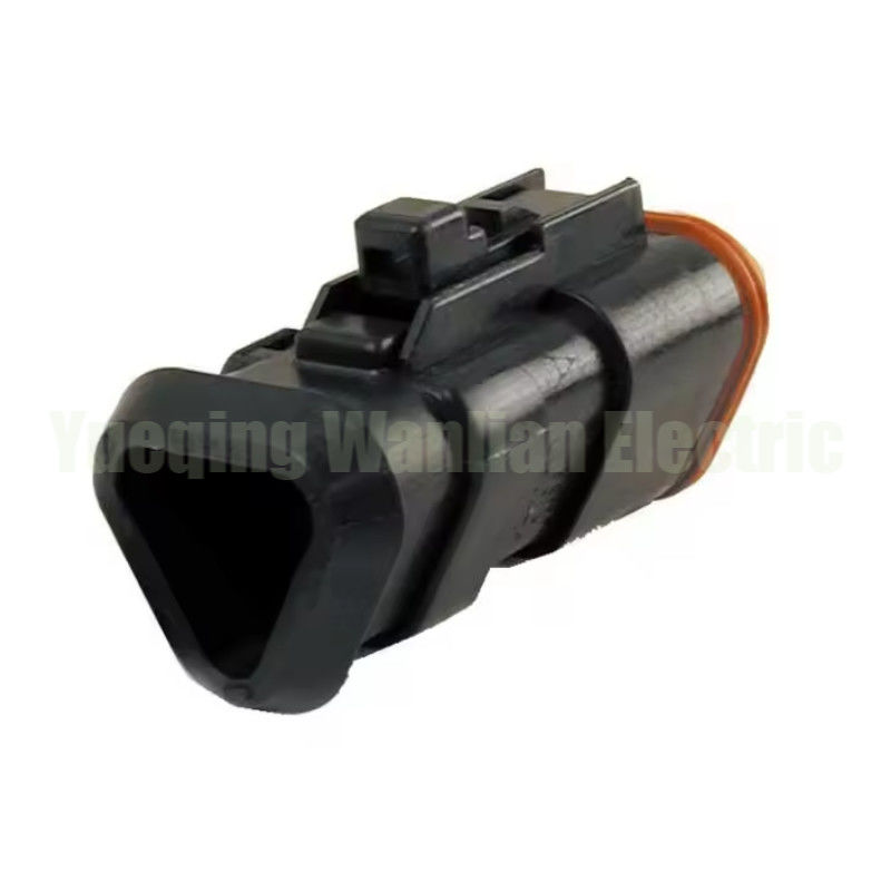 DT06-3S-EP11 Deutsch DT Negro Conector de 3 pines hombre y mujer con tapa de extremo largo