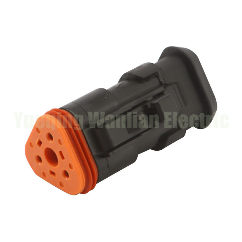 DT06-3S-EP11 Deutsch DT Negro Conector de 3 pines hombre y mujer con tapa de extremo largo