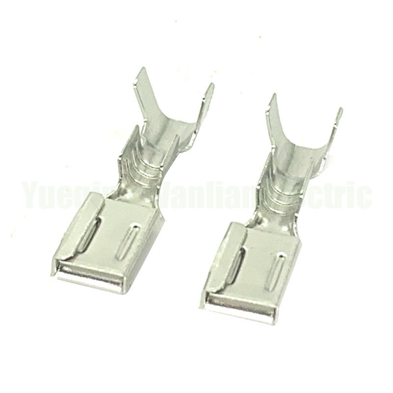 QLW-F-300 6.3mm Receptacle Femenino Cobre aleación de estaño Revestimiento Estampado Terminal de latón