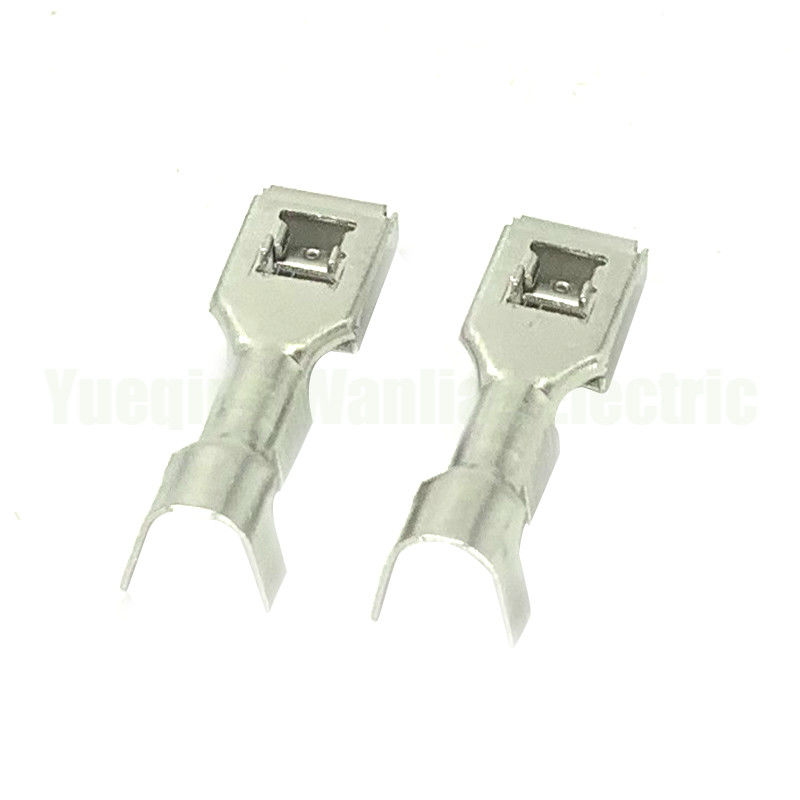 QLW-F-300 6.3mm Receptacle Femenino Cobre aleación de estaño Revestimiento Estampado Terminal de latón