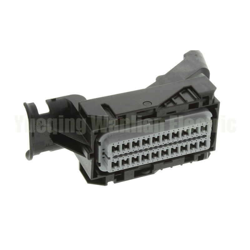 34566-0803 80 Pin Conector de ECU para automóviles Enchufe Negro