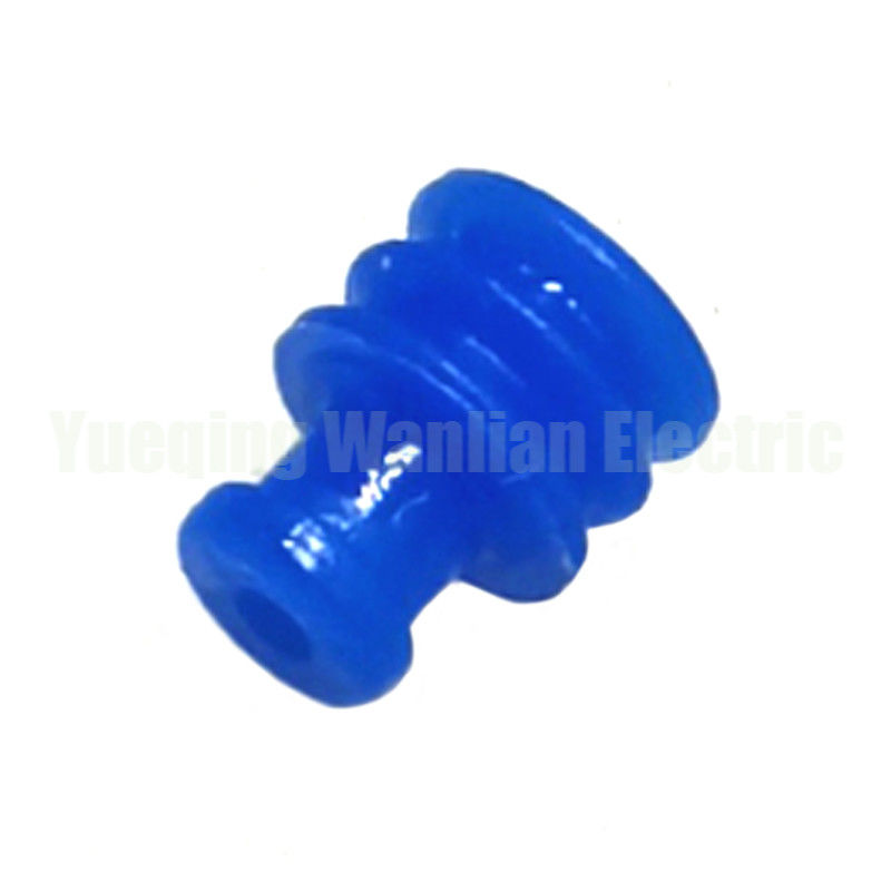 7158-3031-90 Sello de alambre de silicona azul ODM OEM para conectores impermeables