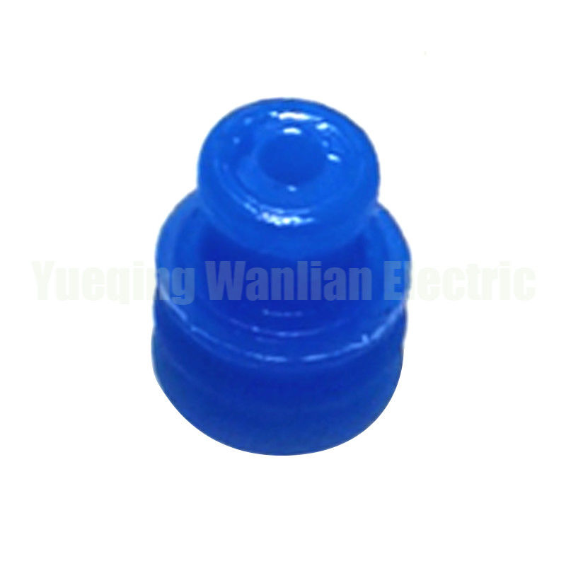 7158-3031-90 Sello de alambre de silicona azul ODM OEM para conectores impermeables