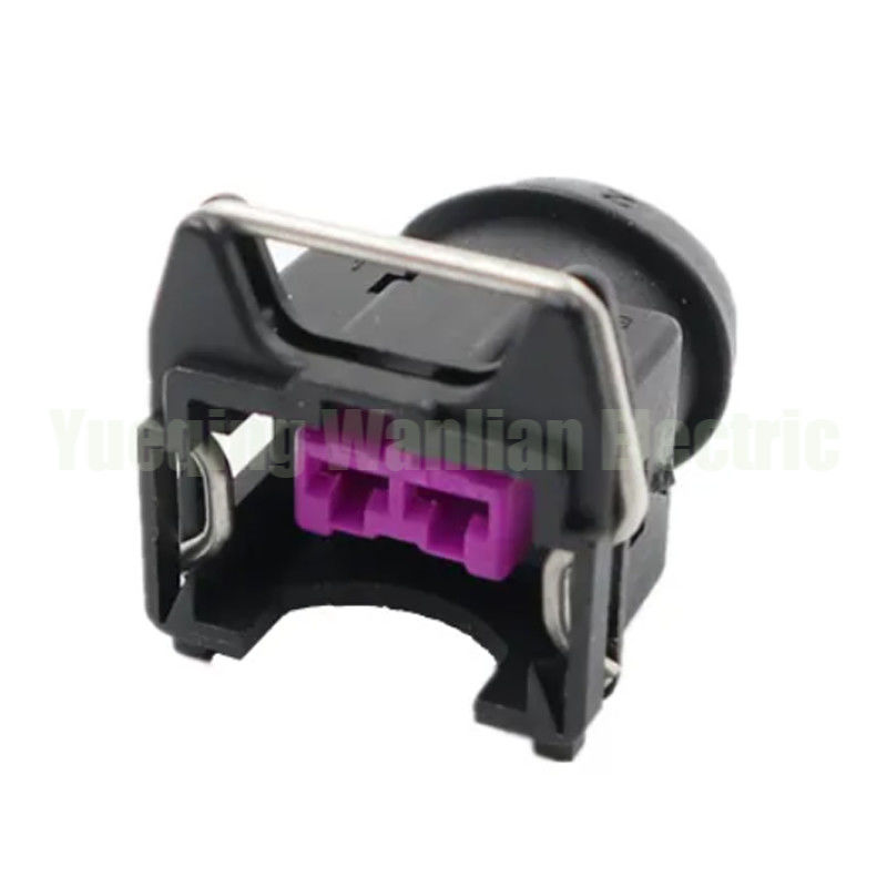 443906232 Conector de combustible de inyección de combustible de automóvil EV1 de sexo femenino 2 pines