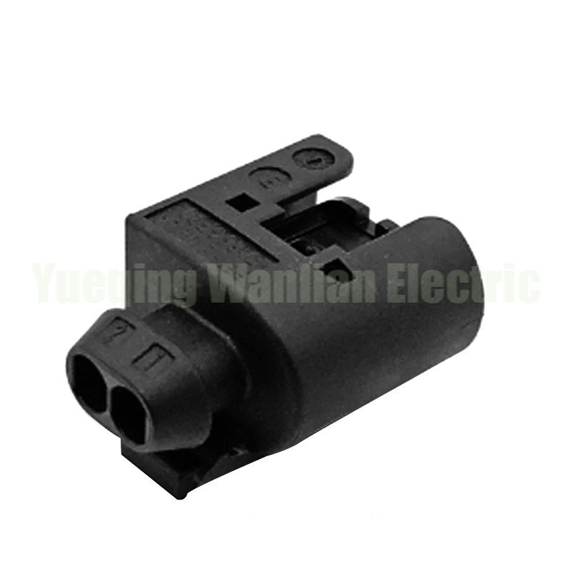 Negro 2 Pin 09441261 Conector de inyector de diésel Amortizador de arnés enchufe Conector de auto impermeable