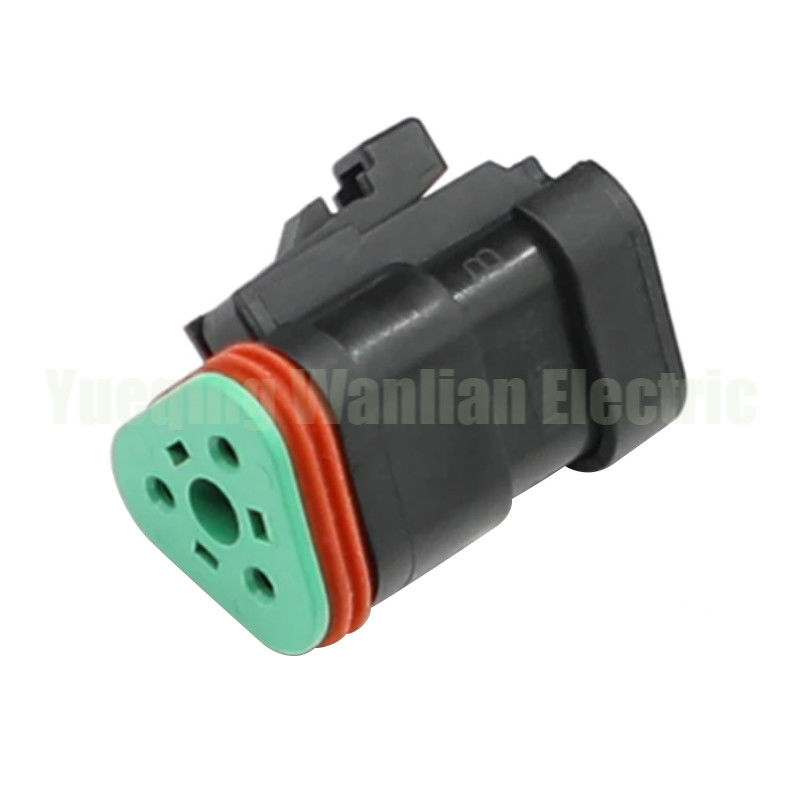3 pin DEUTSCH Conectores para automóviles DT06-3S-E005 AT06-3S-EC01BLK Serie DT plana