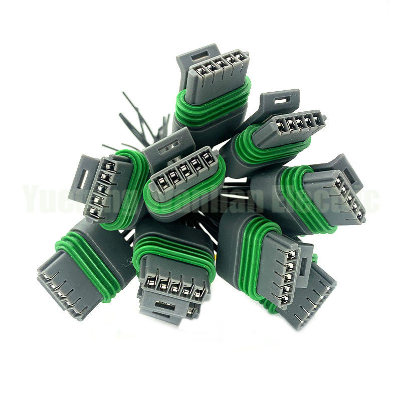 5 Pin 12162830 Femenino Conector a prueba de agua de auto de alta energía bobina de encendido incorporado en el encendedor conector de arnés de alambre