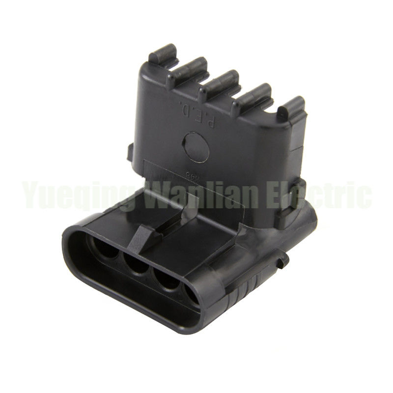 4 Pin 120109741 Conector de cable eléctrico resistente al agua Paquete climático de cable cuadrado conector de conexión femenino