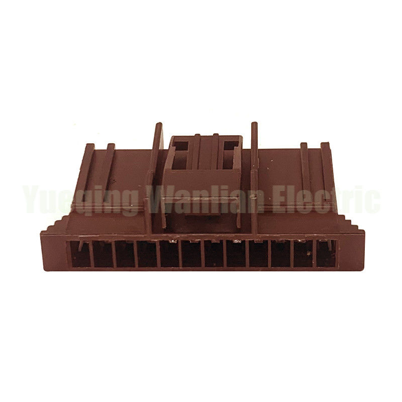 12 Pin 211PC122S1017 Conector femenino sin sello Conector automático color marrón FCI