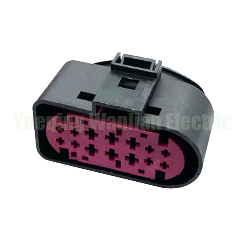 14 Pin 1J0973737 1719105-1 faro de coche lámpara de xenón enchufe de auto faro de la lámpara de toma de corriente conector a prueba de agua