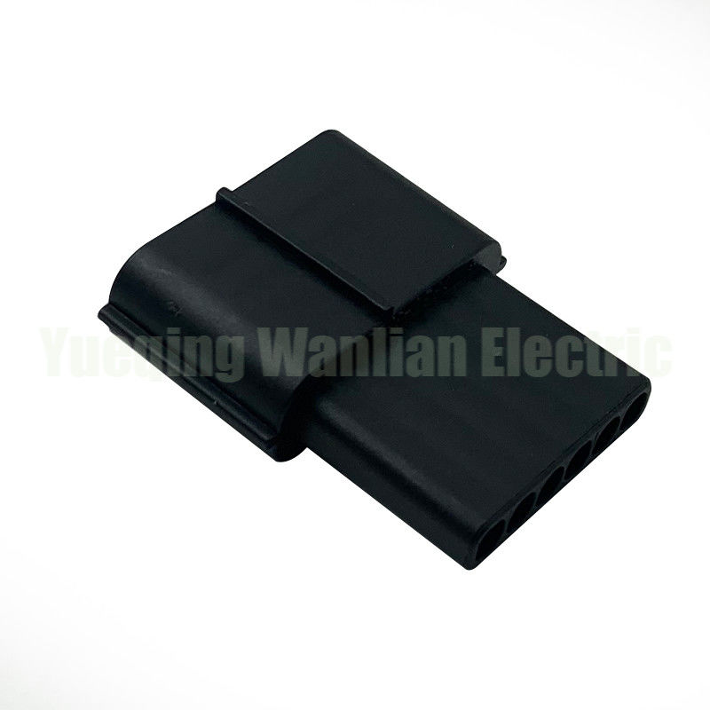 6 Pin WL0631-1.5-11 Acelerador impermeable del automóvil Pedal del acelerador Enchufe Conector negro