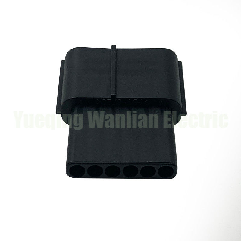 6 Pin WL0631-1.5-11 Acelerador impermeable del automóvil Pedal del acelerador Enchufe Conector negro