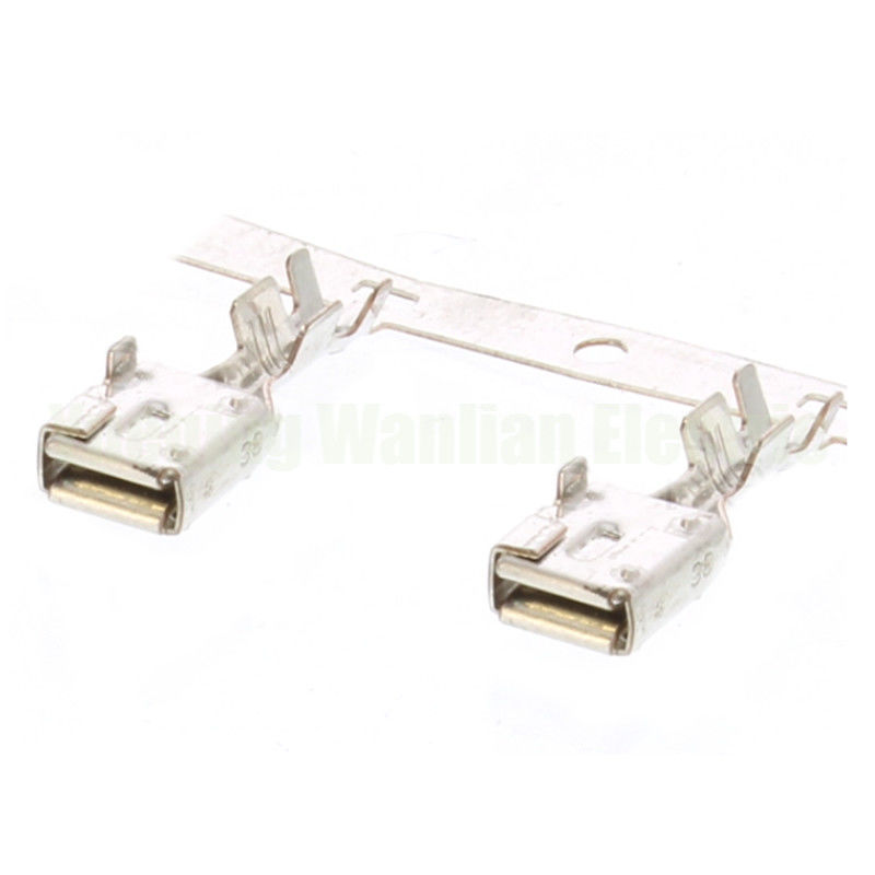 2208343-2 Conector automático Pin de latón de terminal Conector de conexión de cable de terminal de arnés a prueba de agua