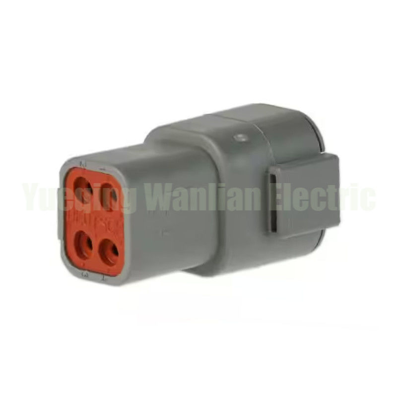 Conector de la serie DTP04-4P de 4 pines enchufe a prueba de agua enchufe enchufe de energía