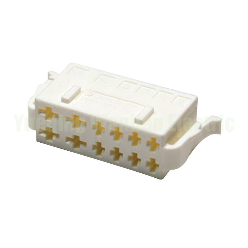 12 Pin 1118-3724500 Conector de coche blanco Conector femenino Conector de conector de arnés de coche