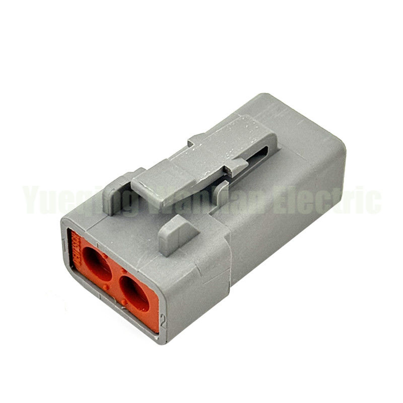 2 pin DTP06-2S ATP06-2S Deutsch DTP Receptacle Conector de la carcasa de 6.71 mm Pitch 2 Dirección 1 fila