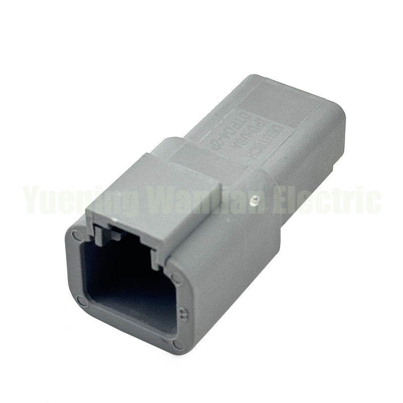 2 pin DTP04-2P ATP04-2P DEUTSCH DTP Conector de recipiente gris Conector eléctrico impermeable
