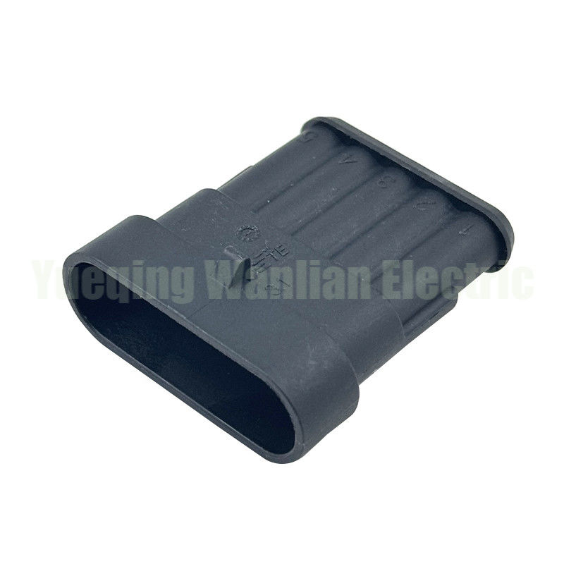 5 Pin 282107-1 Conector eléctrico para automóviles Conector eléctrico de plástico masculino para automóviles